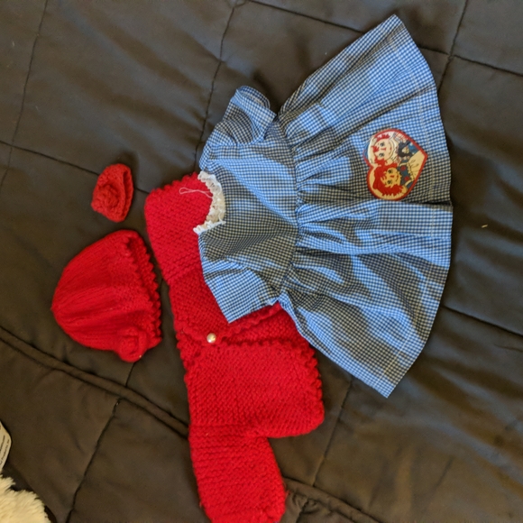Other - Raggedy Ann doll clothes set